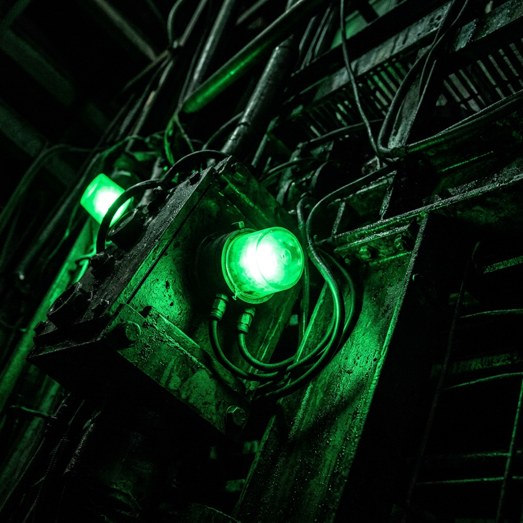 Increase contrast and deepen green glow